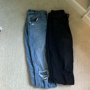 American Eagle Ripped Straight Leg Jeans Bundle